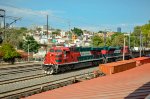 FXE ES44AC Locomotive leading a train